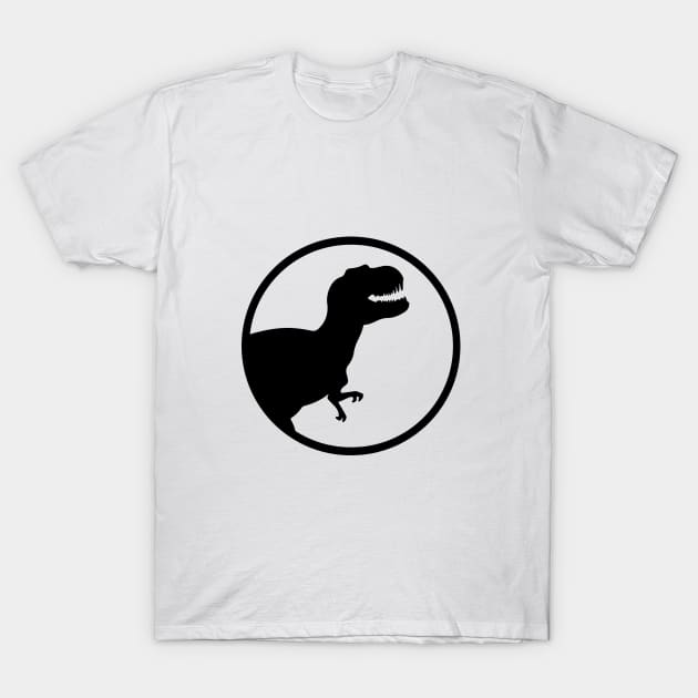 T Rex T-Shirt by RosaliArt